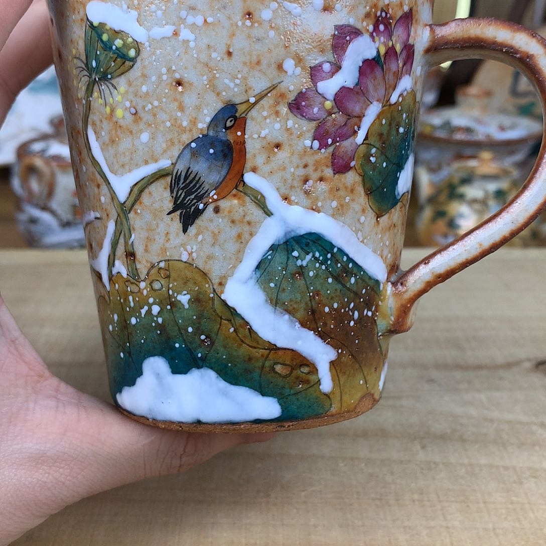 杯景德镇陶瓷手作