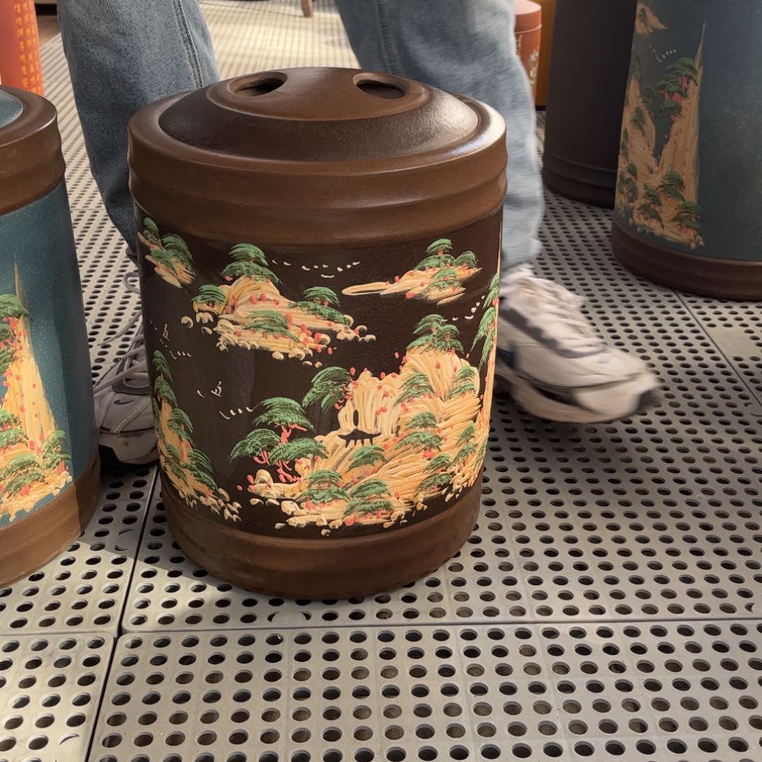 茶叶罐紫砂12 饼茶叶罐