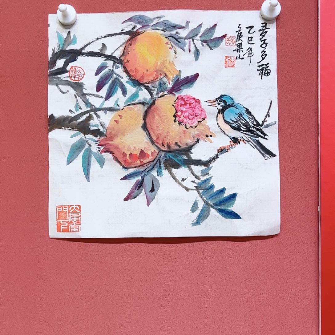 国画侯果山老师作品朵 