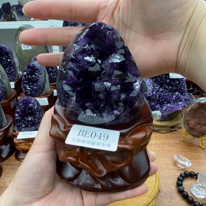 紫晶大型摆件（非配饰）未镶嵌