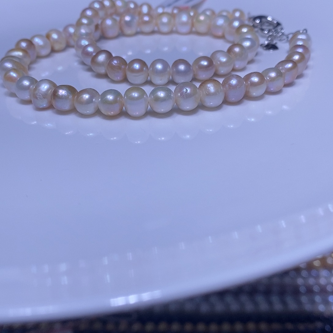 淡水珍珠项链未镶嵌