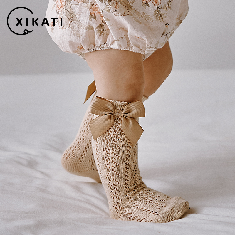 婴儿袜子女童宝宝夏季薄款新生儿童春秋打底袜婴幼儿长筒袜