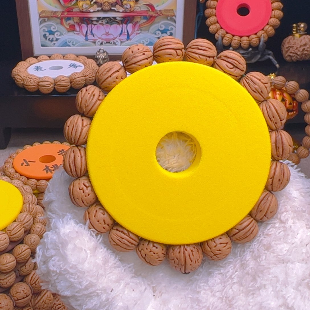 桃核手串1.1红皮双眼皮