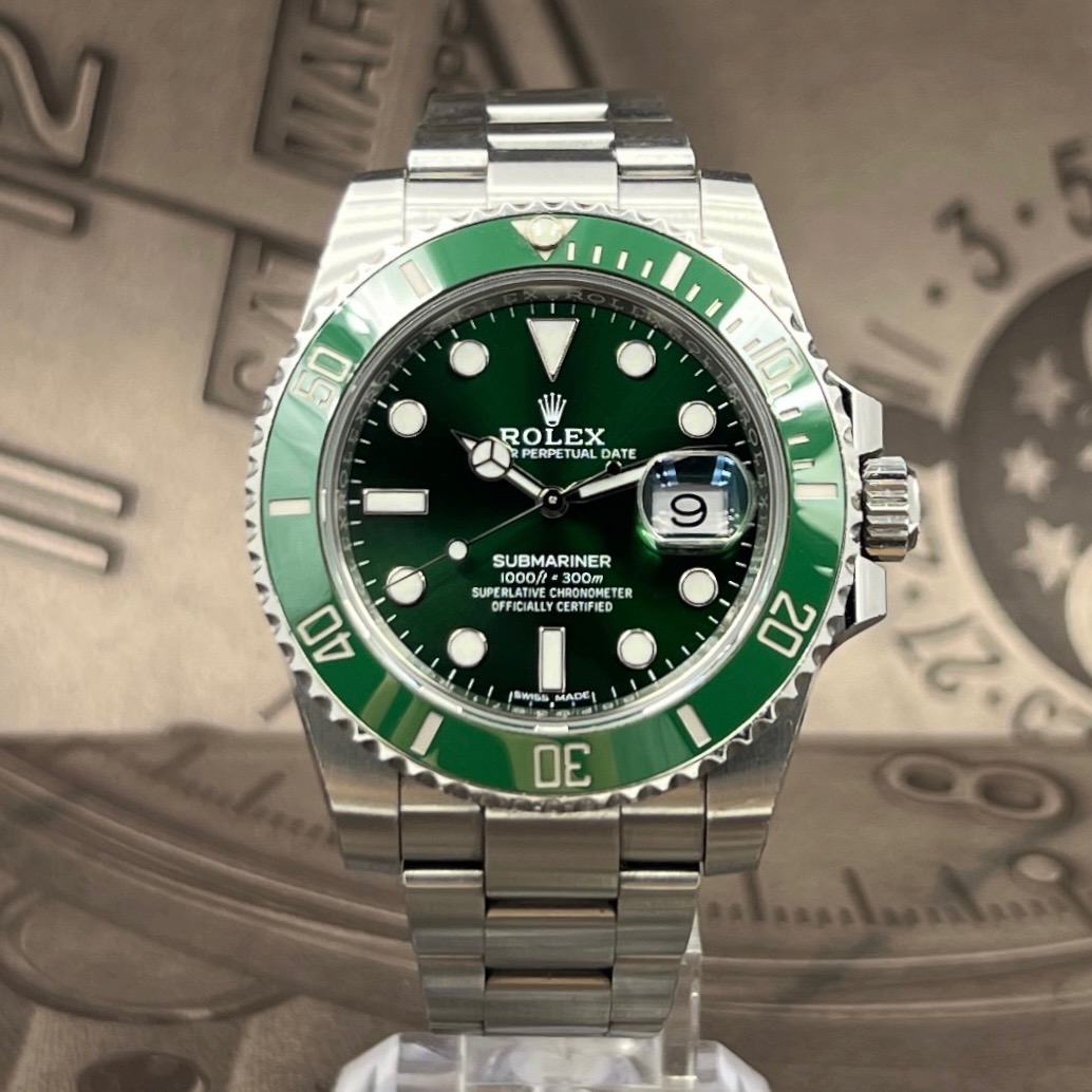 95新 Rolex/劳力士 潜航者系列/116610/40mm/全套/经典二代绿