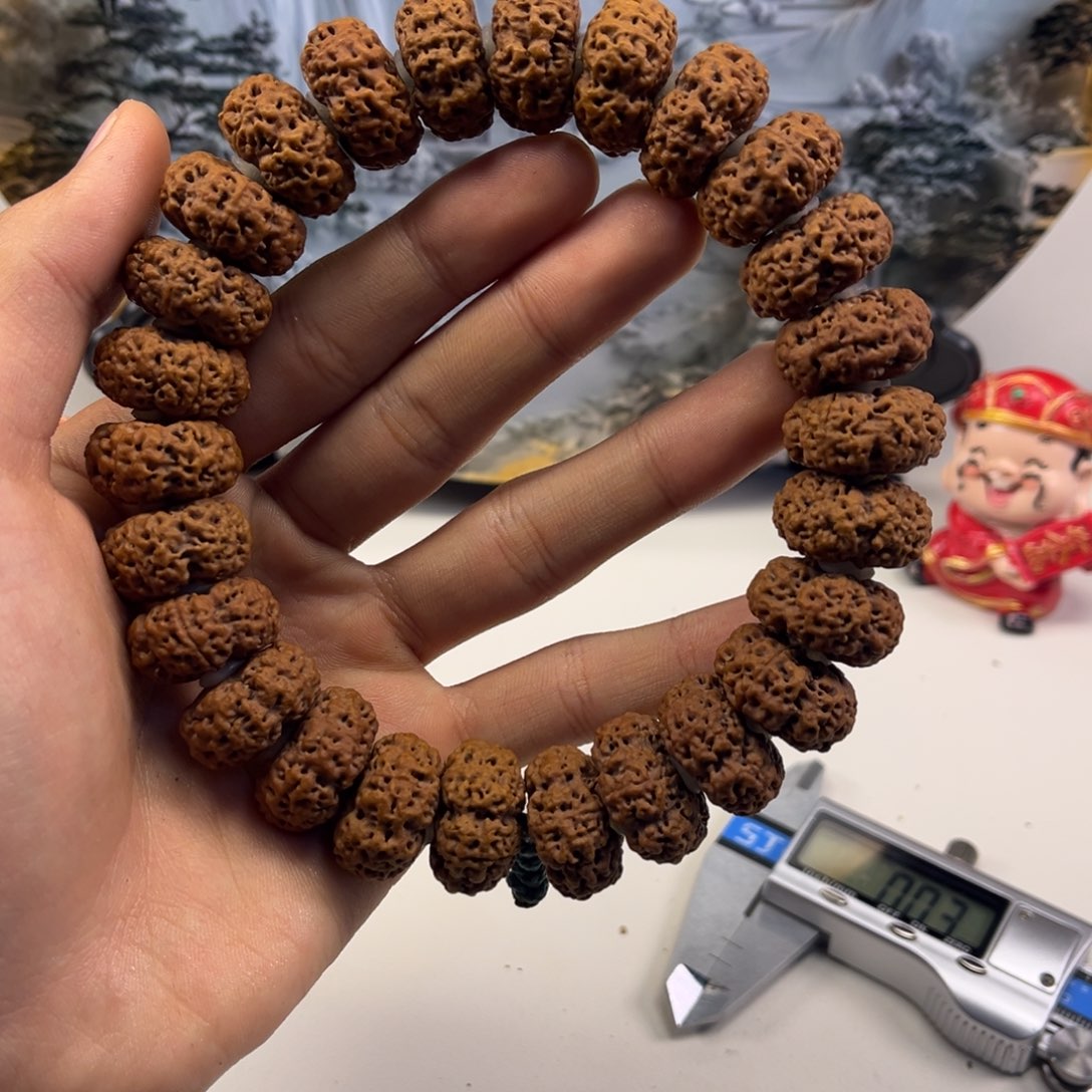 喜***人手串金刚菩提甲板25