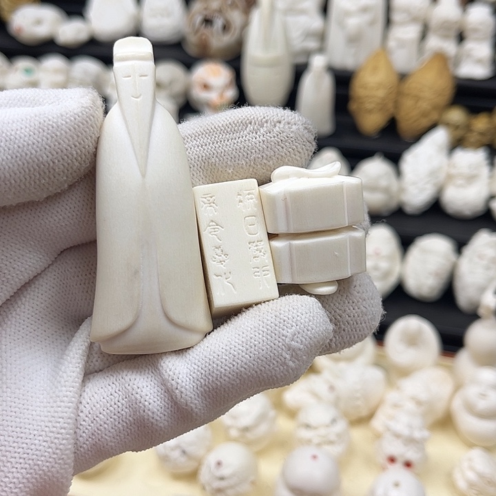 用***9鹿骨手串/手链汉代三宝