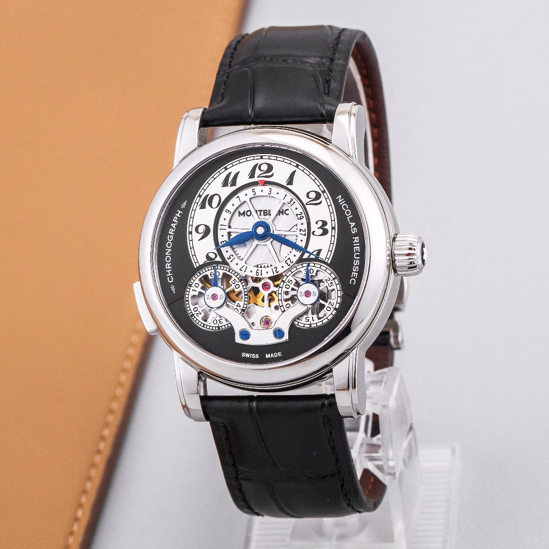 99新 Montblanc/万宝龙 尼古拉斯凯世系列手动机械男表 43mm