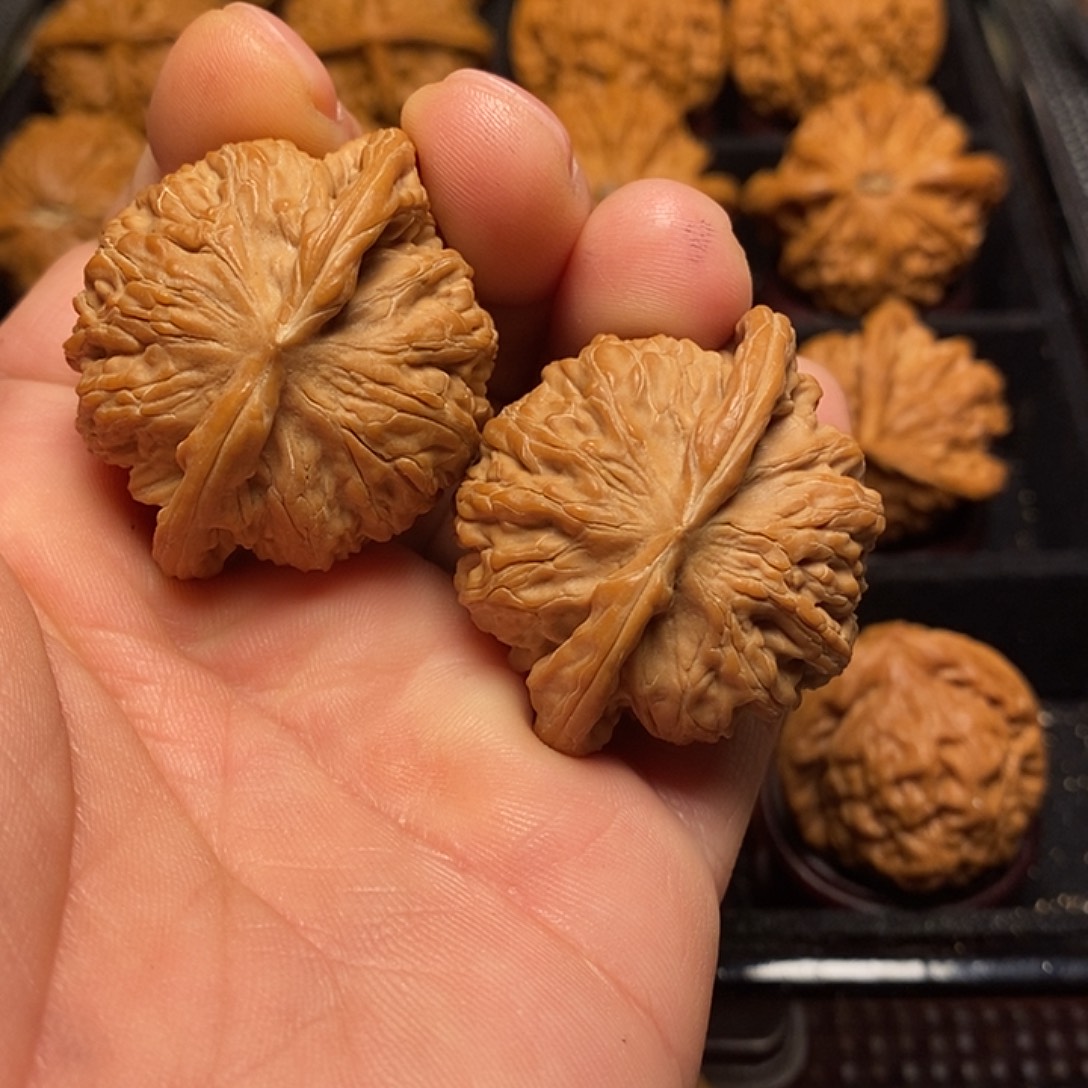 菏***司把件文玩核桃40➕平谷赵闷