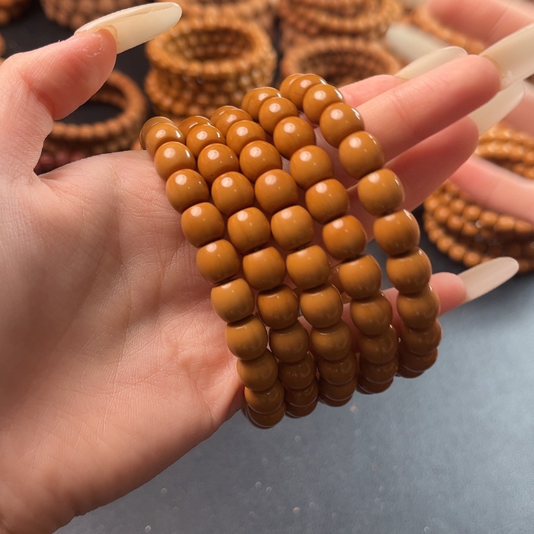 猴头核桃手串反油无暇轻微小油点直切