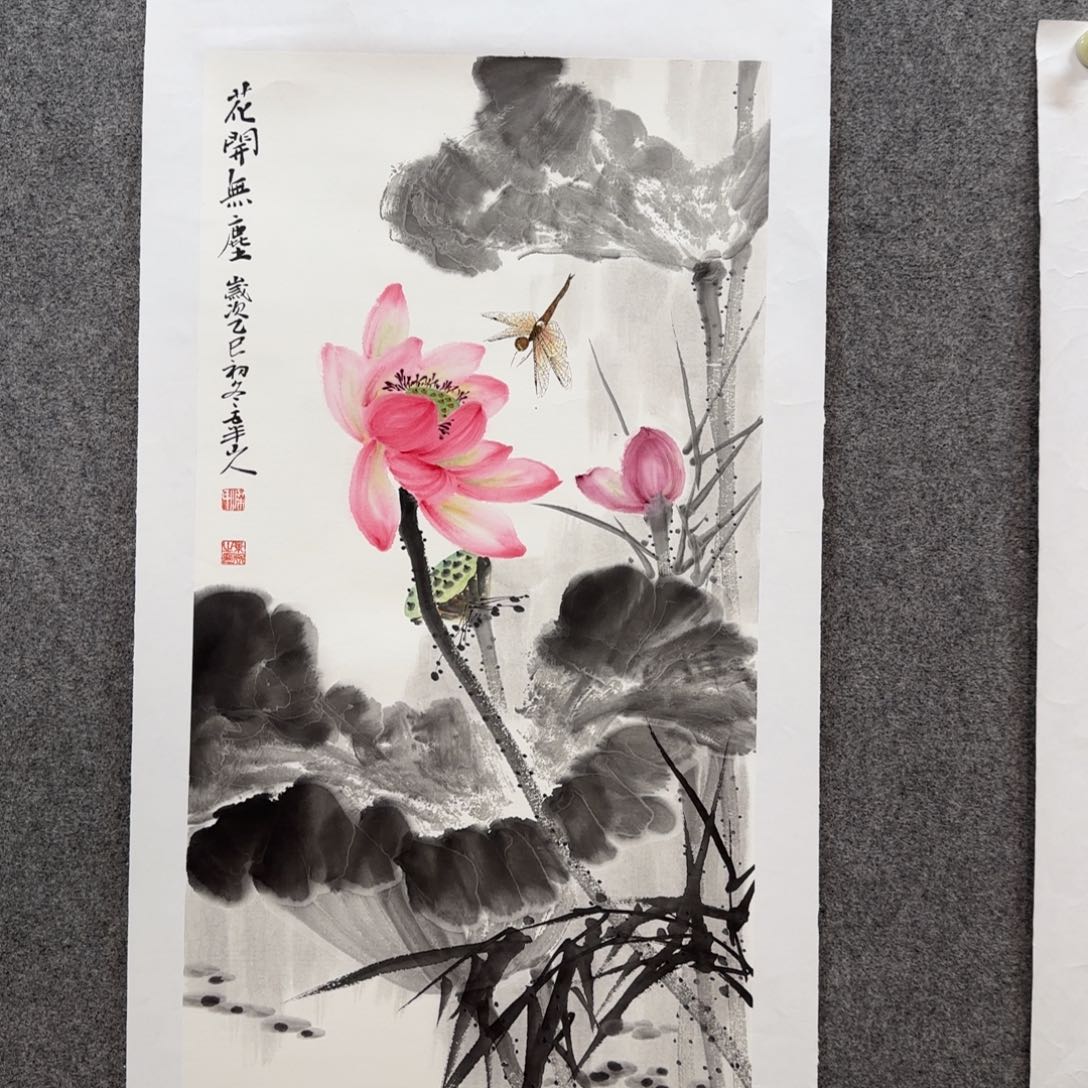 国画zz梁景欣老师手绘作品