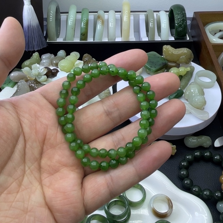 和田玉（糖玉）未镶嵌手链