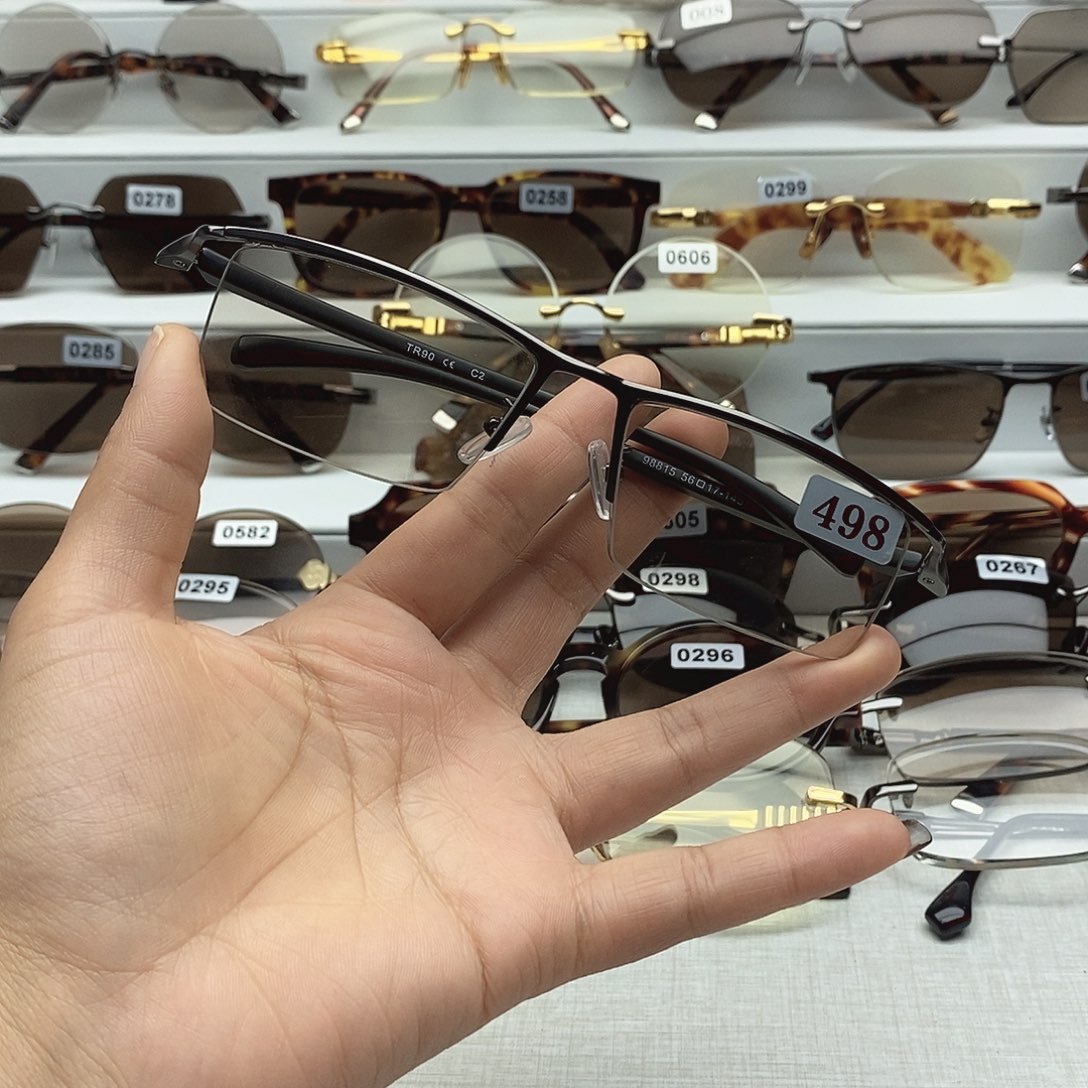 天然水晶石头眼镜