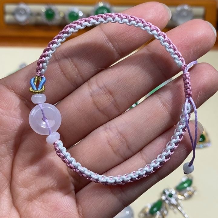 翡翠颈饰18K金镶嵌…