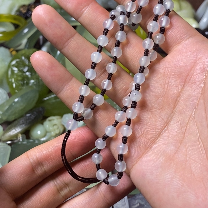 岫玉岫玉颈饰未镶嵌