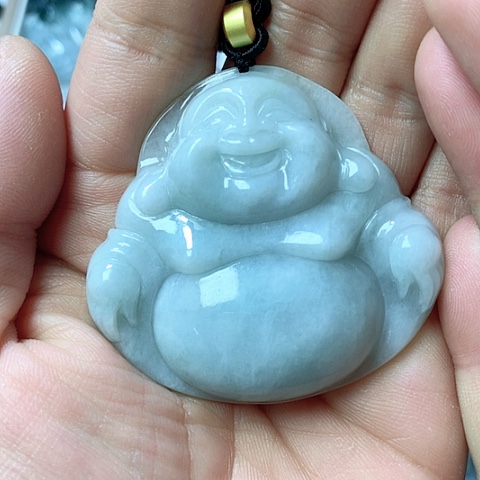 翡翠颈饰未镶嵌天然缅甸翡翠a货