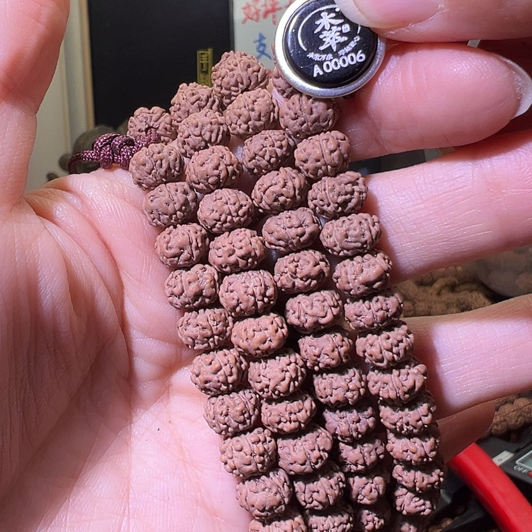 钓***马手串金刚菩提刹车片爆肉树王8MM108长串