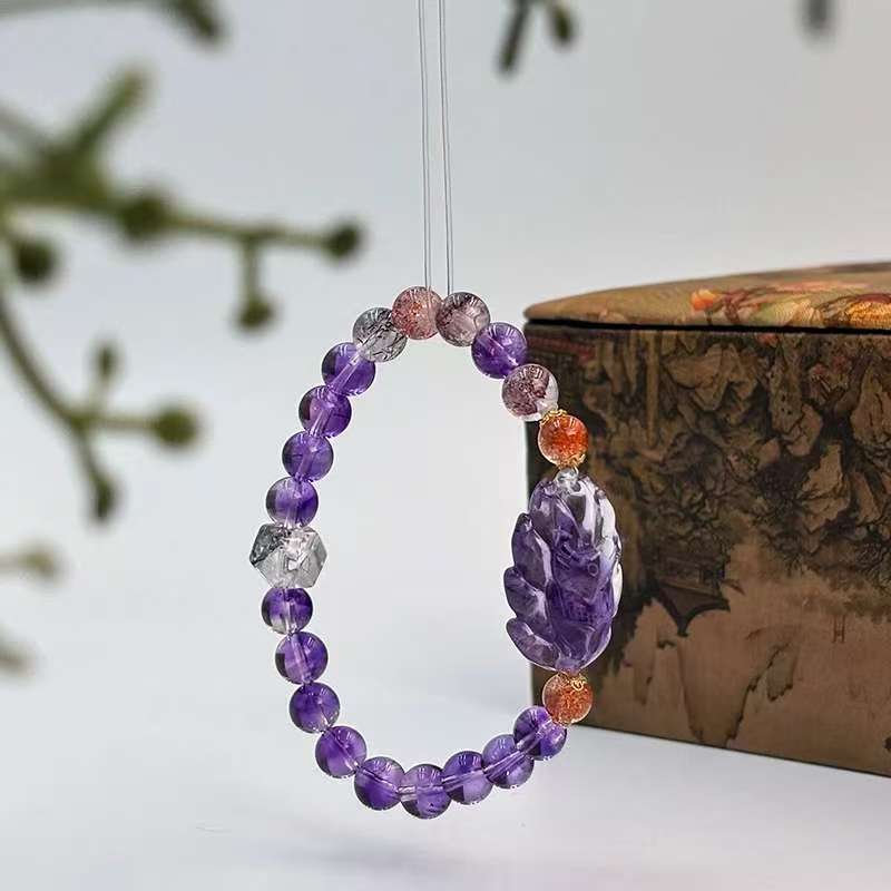 【晟伊】双生火焰水晶小九18k金配比+名+日期