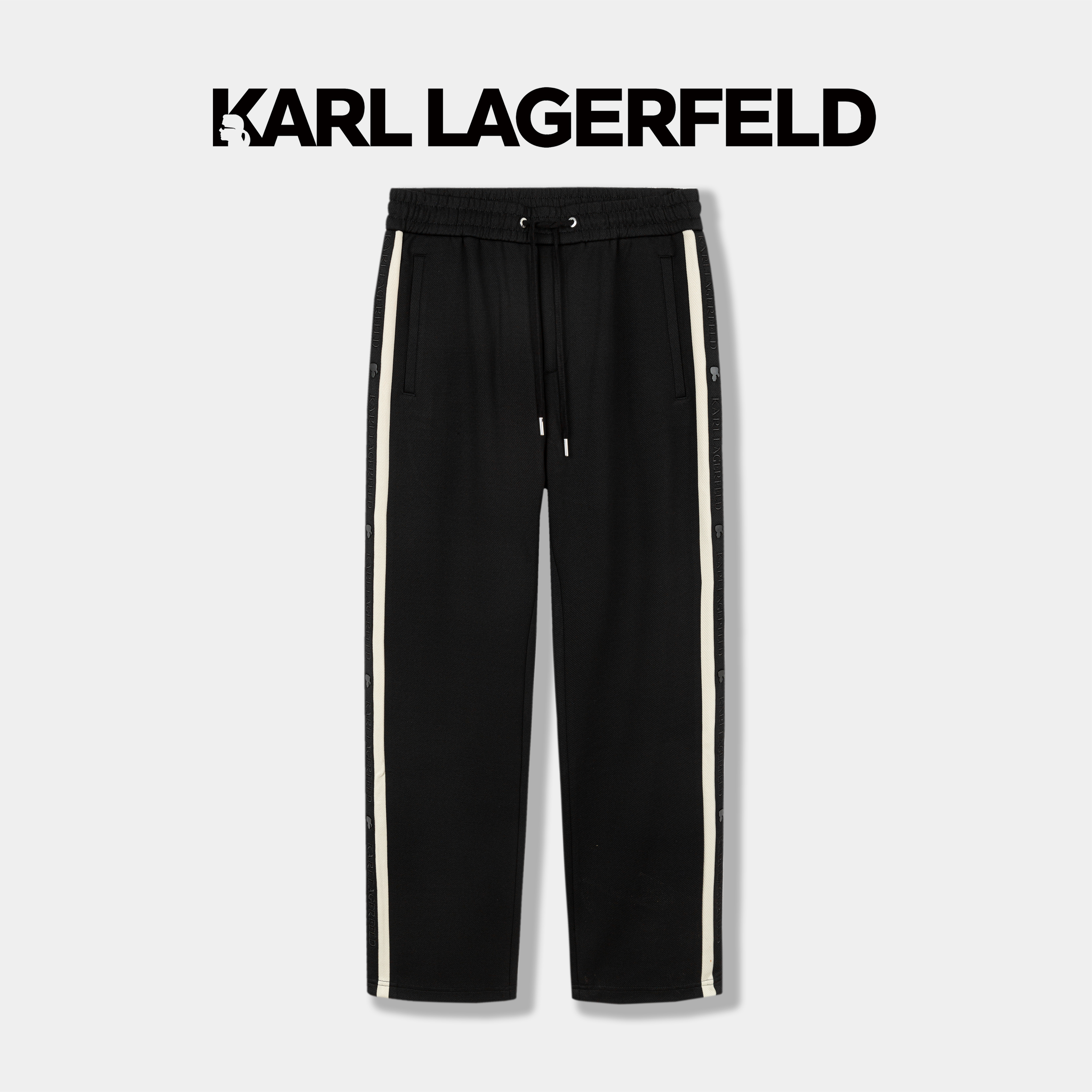 【卡尔男装】KARL LAGERFELD/ 秋冬时尚直筒百搭休闲裤1K1E50405128