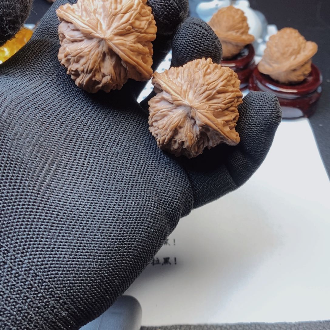 文玩核桃把件A88磨盘39