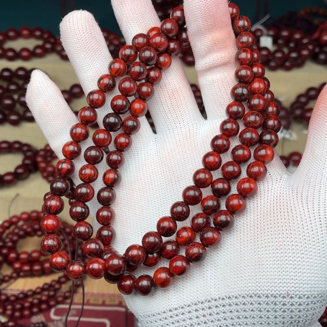 小叶紫檀手串/手链不*宫0.8