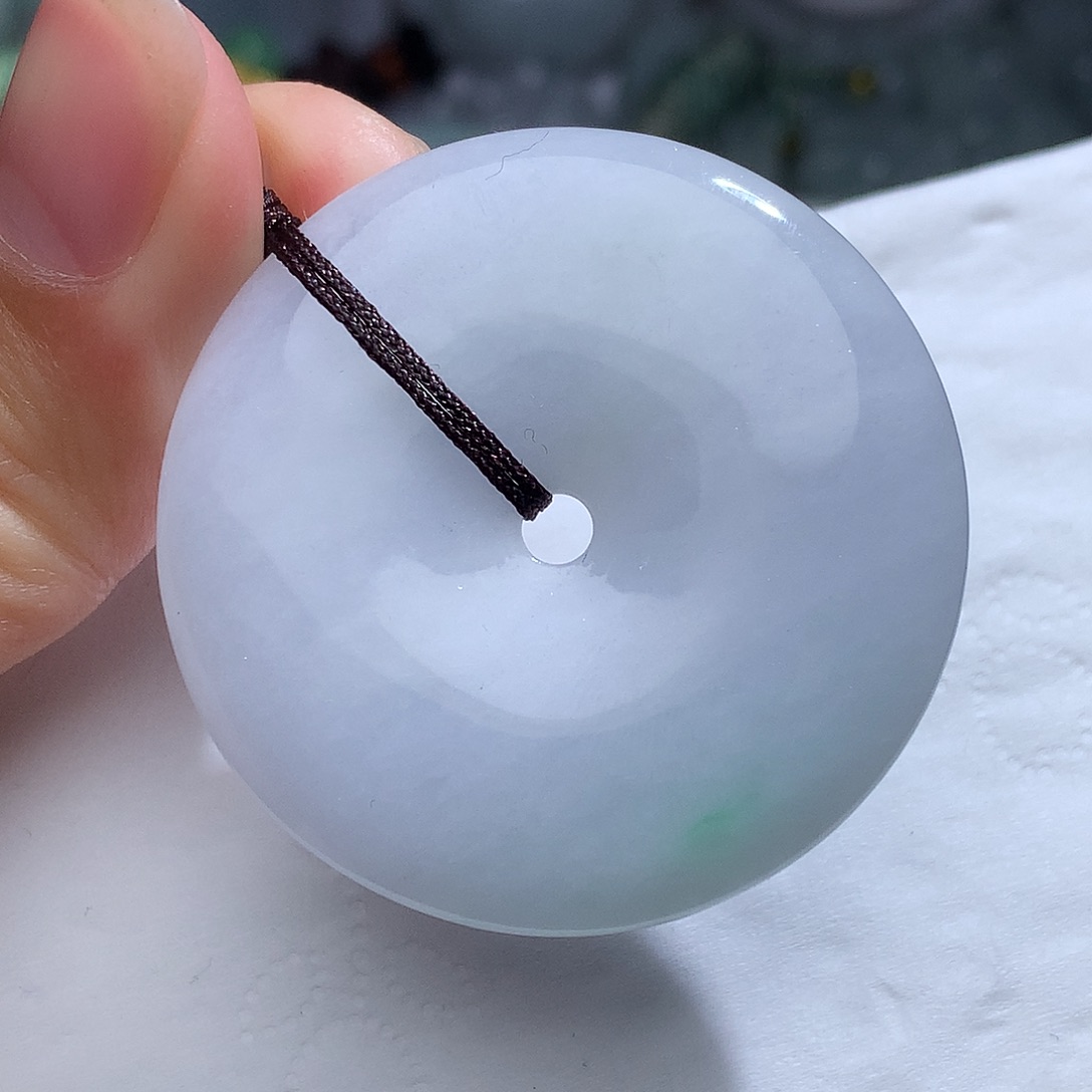 翡翠未镶嵌颈饰885