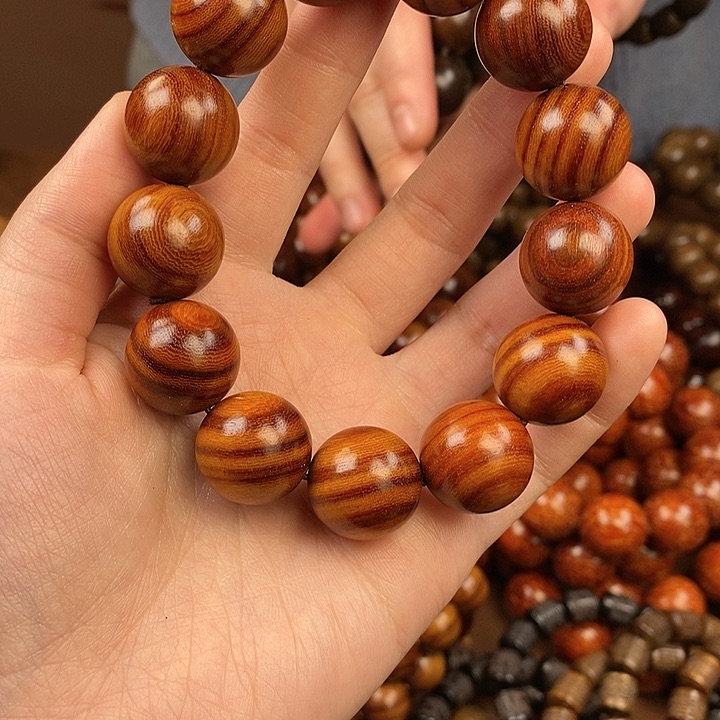 黄花梨/降香黄檀1.8虎皮纹单圈