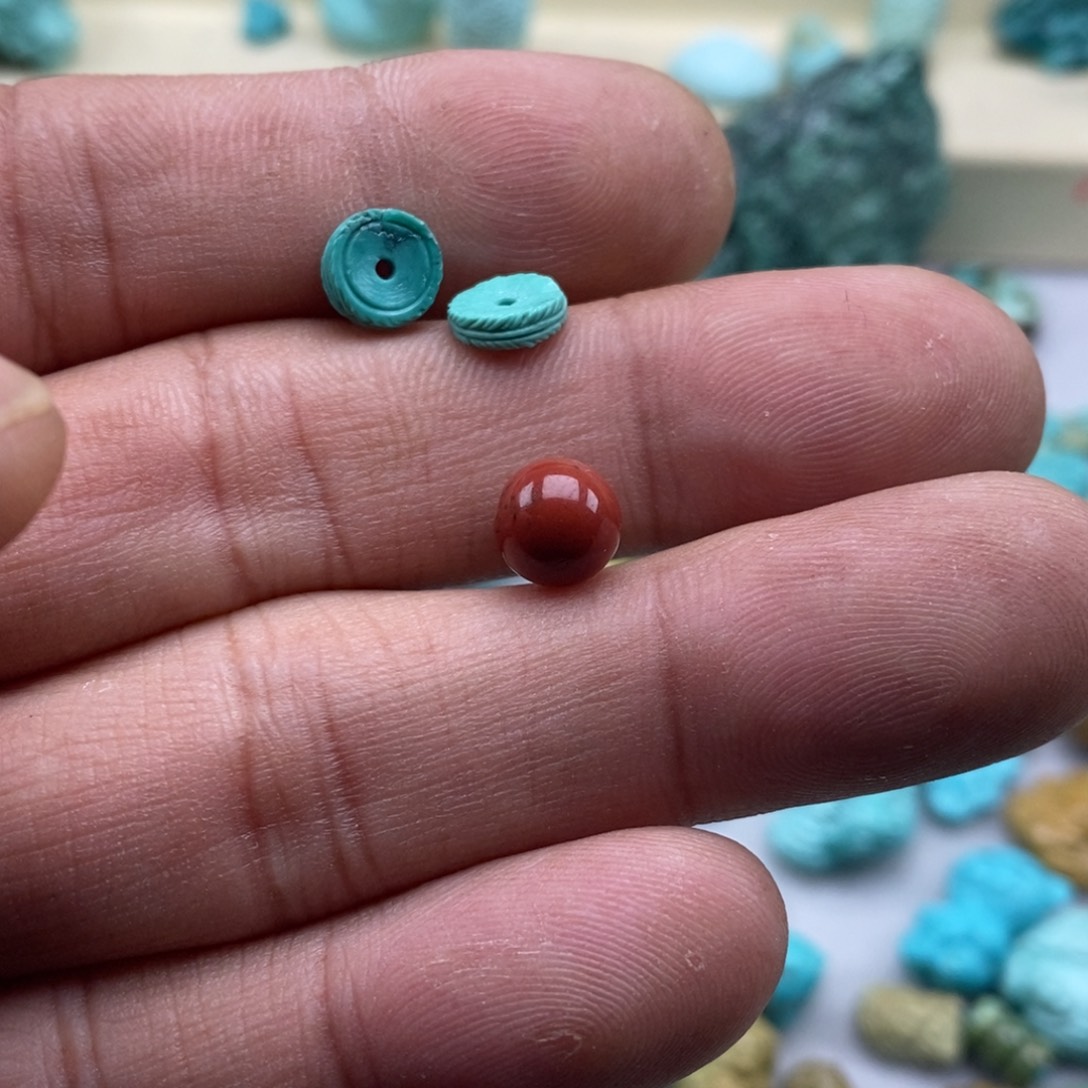 南红玛瑙未镶嵌珠宝半成品
