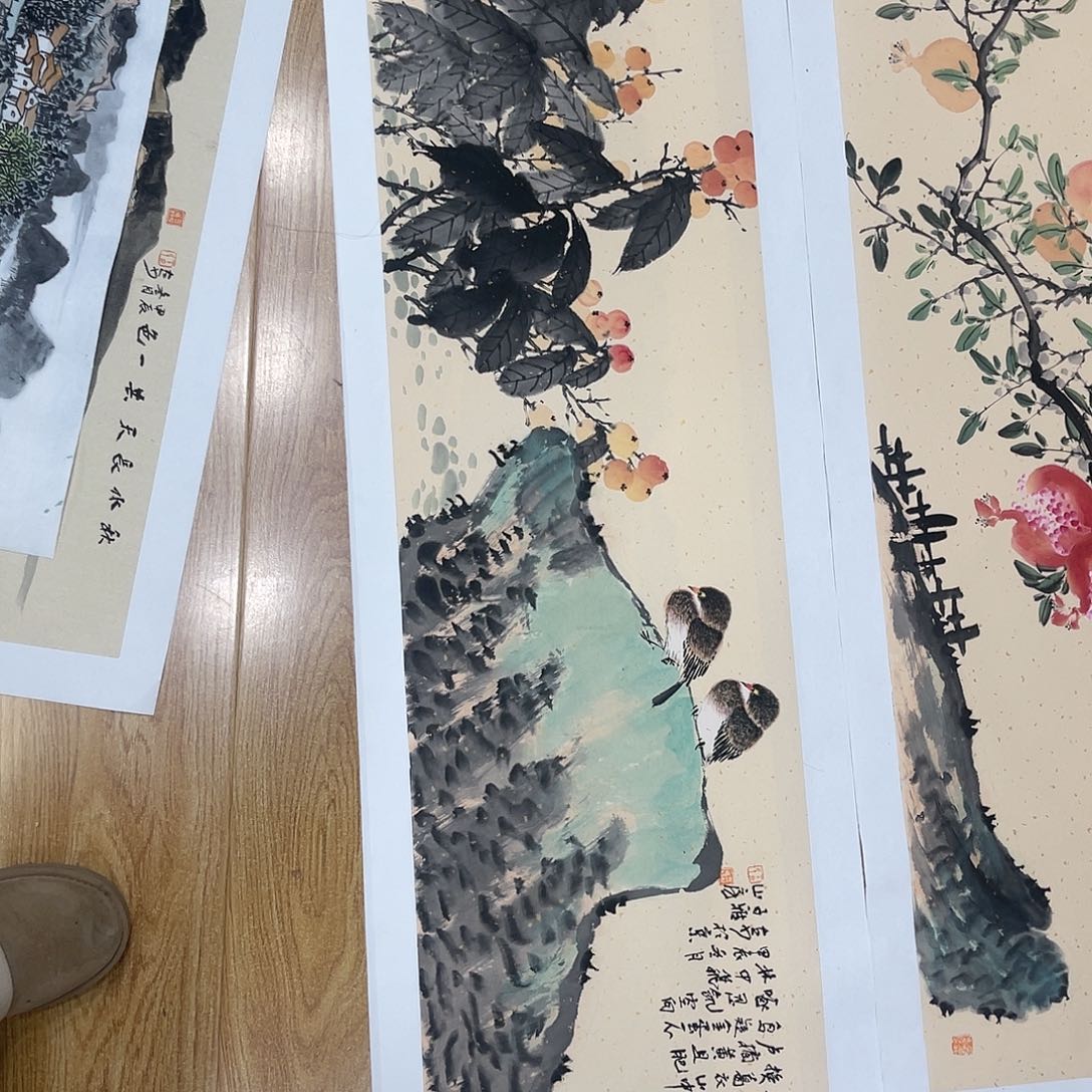 没***吉姜奇老师花鸟作品
