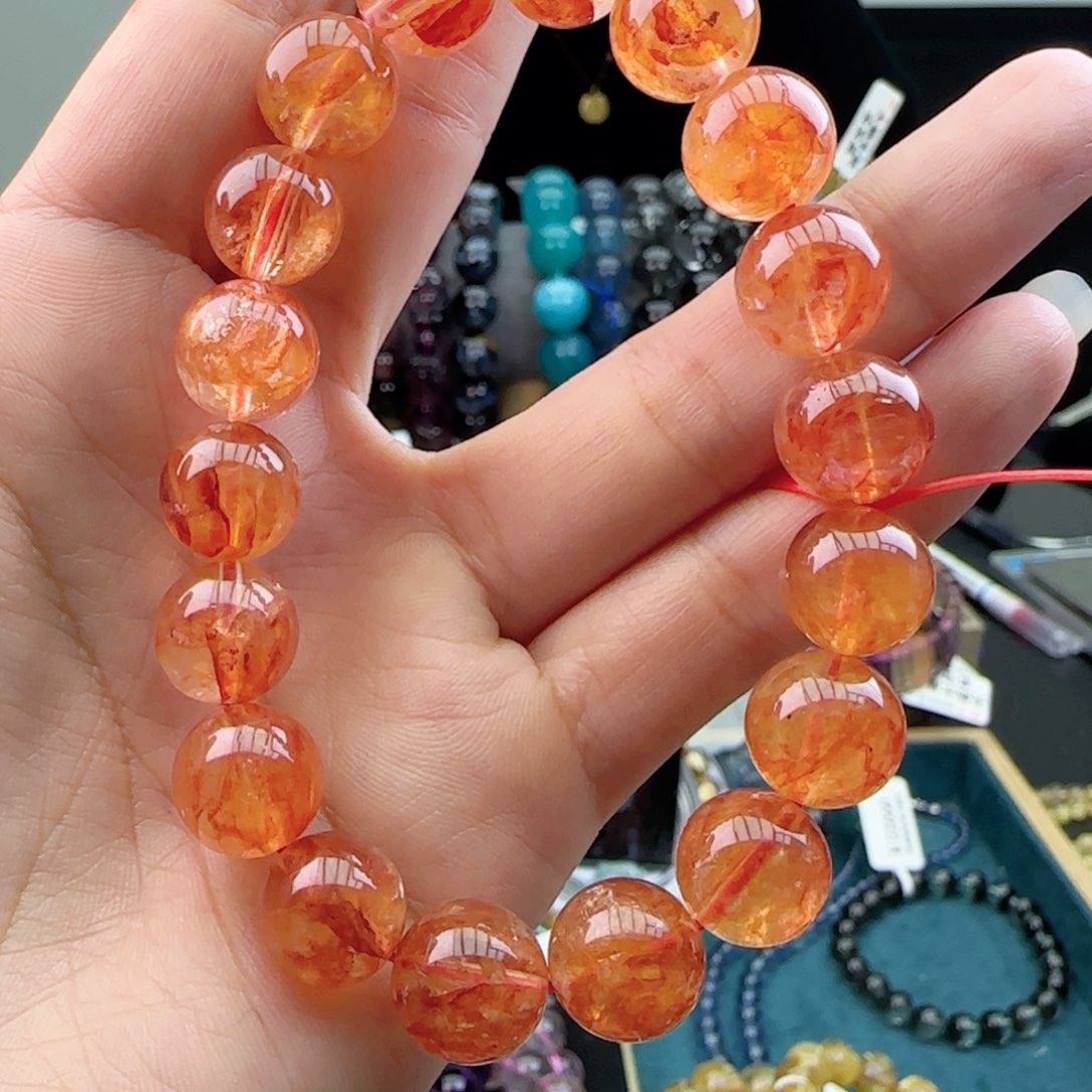 水晶手链未镶嵌手串