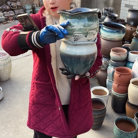 口19高19瑕疵盆子