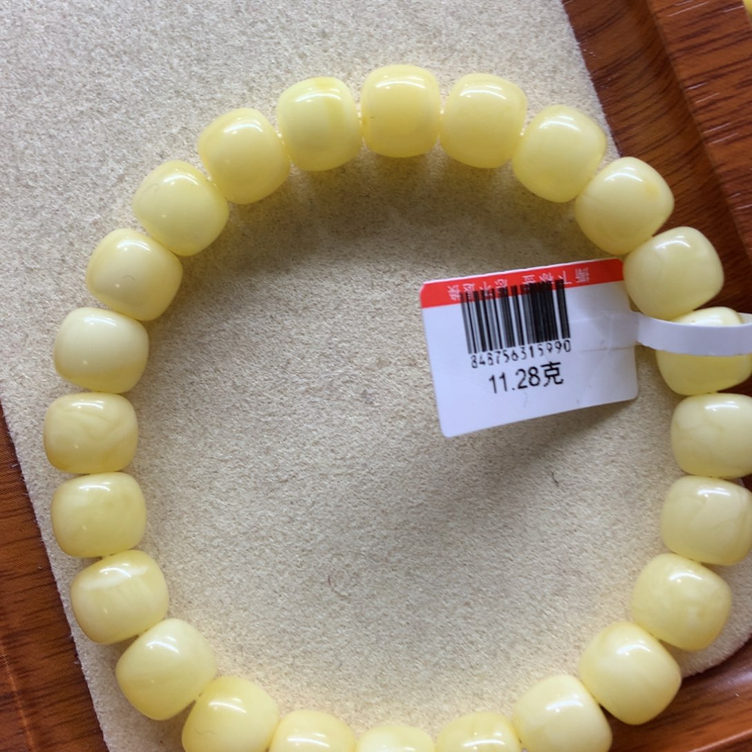 蜜蜡手链未镶嵌蜜蜡