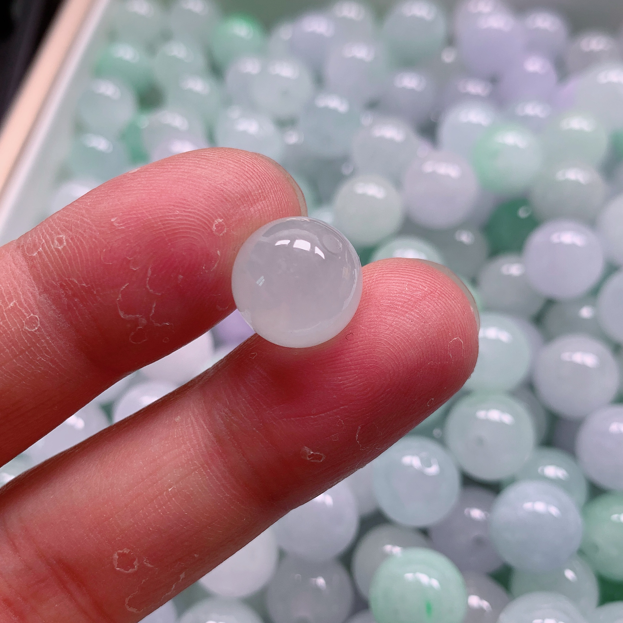 多样性发货 马卡龙卡13mm圆珠单珠一颗