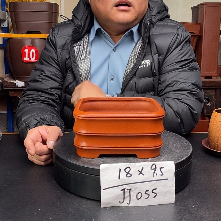 紫砂花盆货号一只JJ055