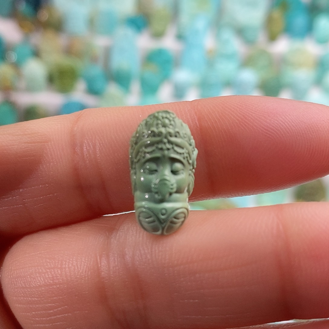 绿松石绿松石未镶嵌绿松石