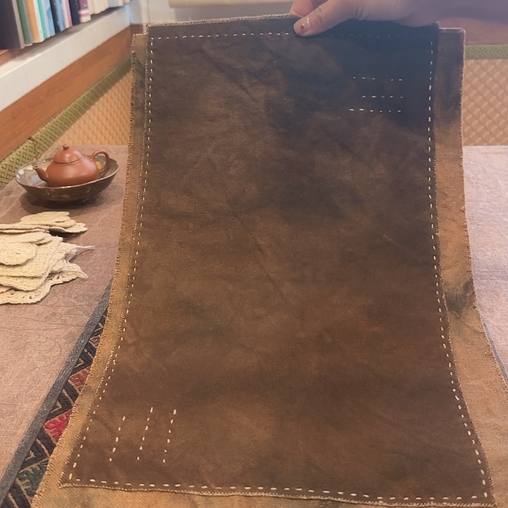 紫砂手缝茶席百搭