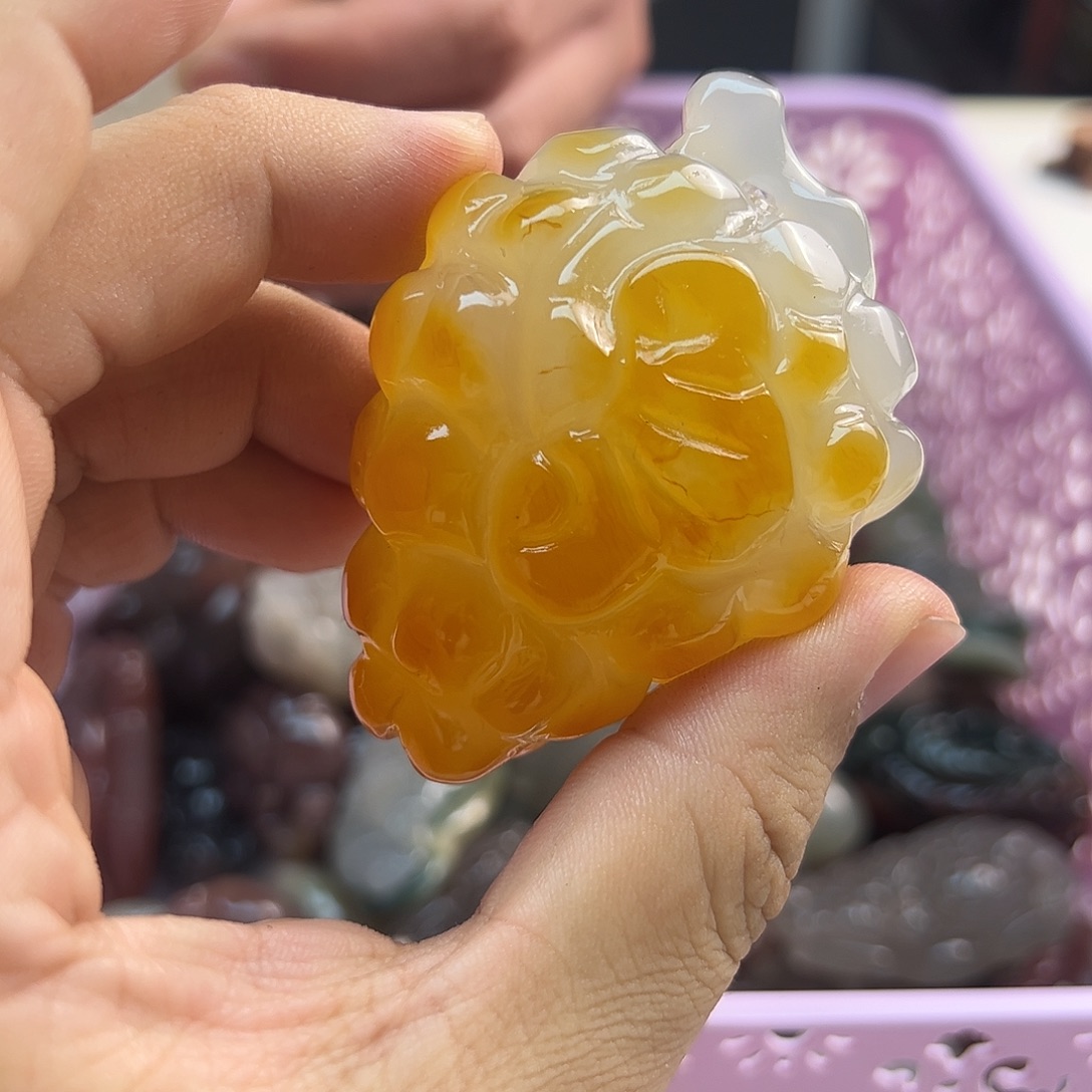 玛瑙/玉髓未镶嵌颈饰