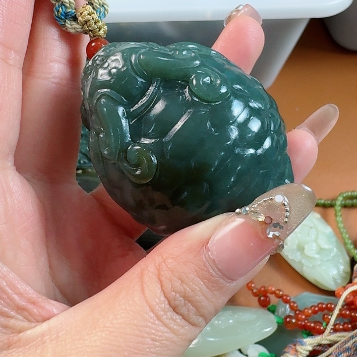 和田玉把件未镶嵌