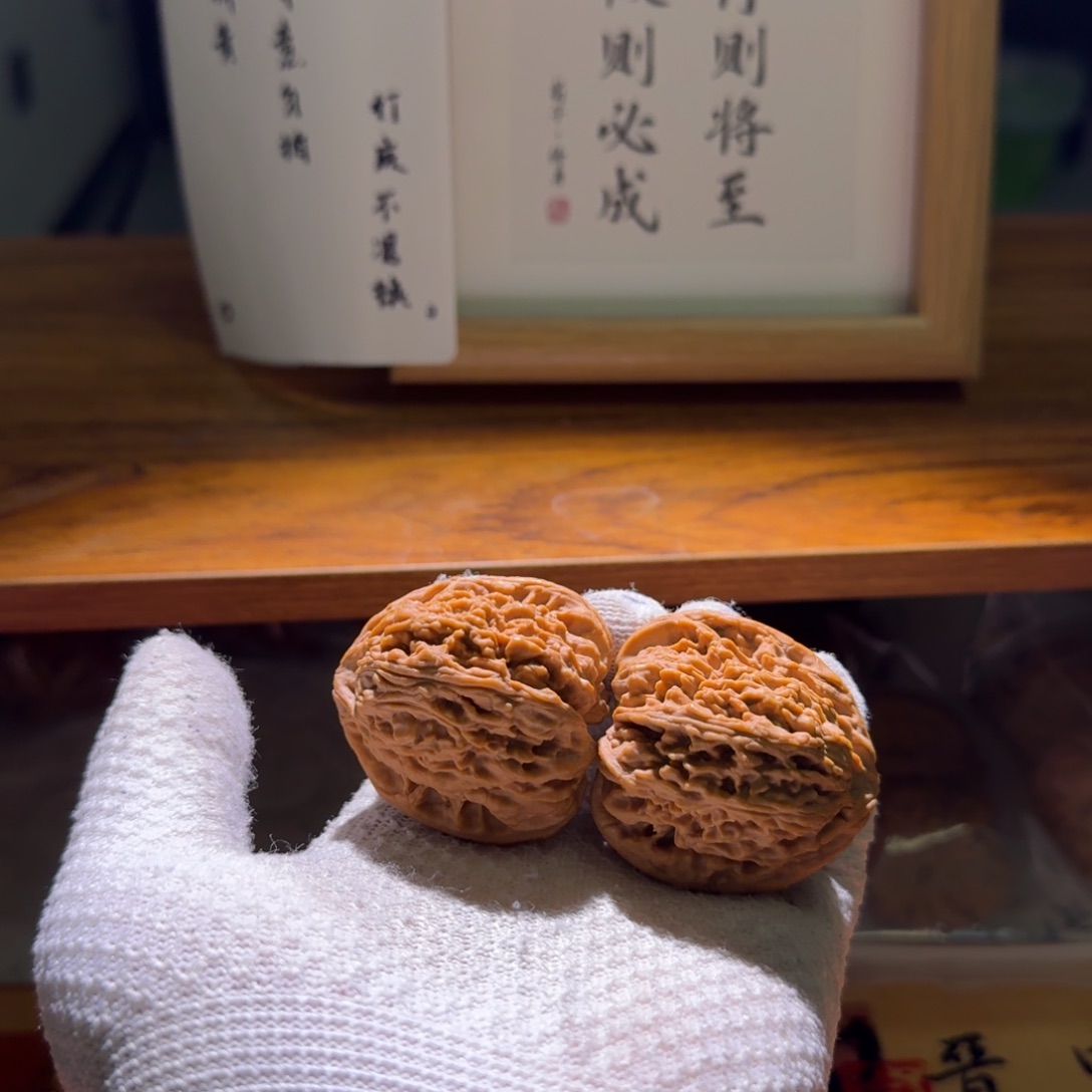 文玩核桃吊坠41拉丝鹅蛋南疆石