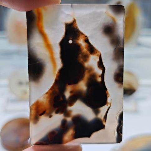 玛瑙/玉髓未镶嵌吊坠(不含链)95号