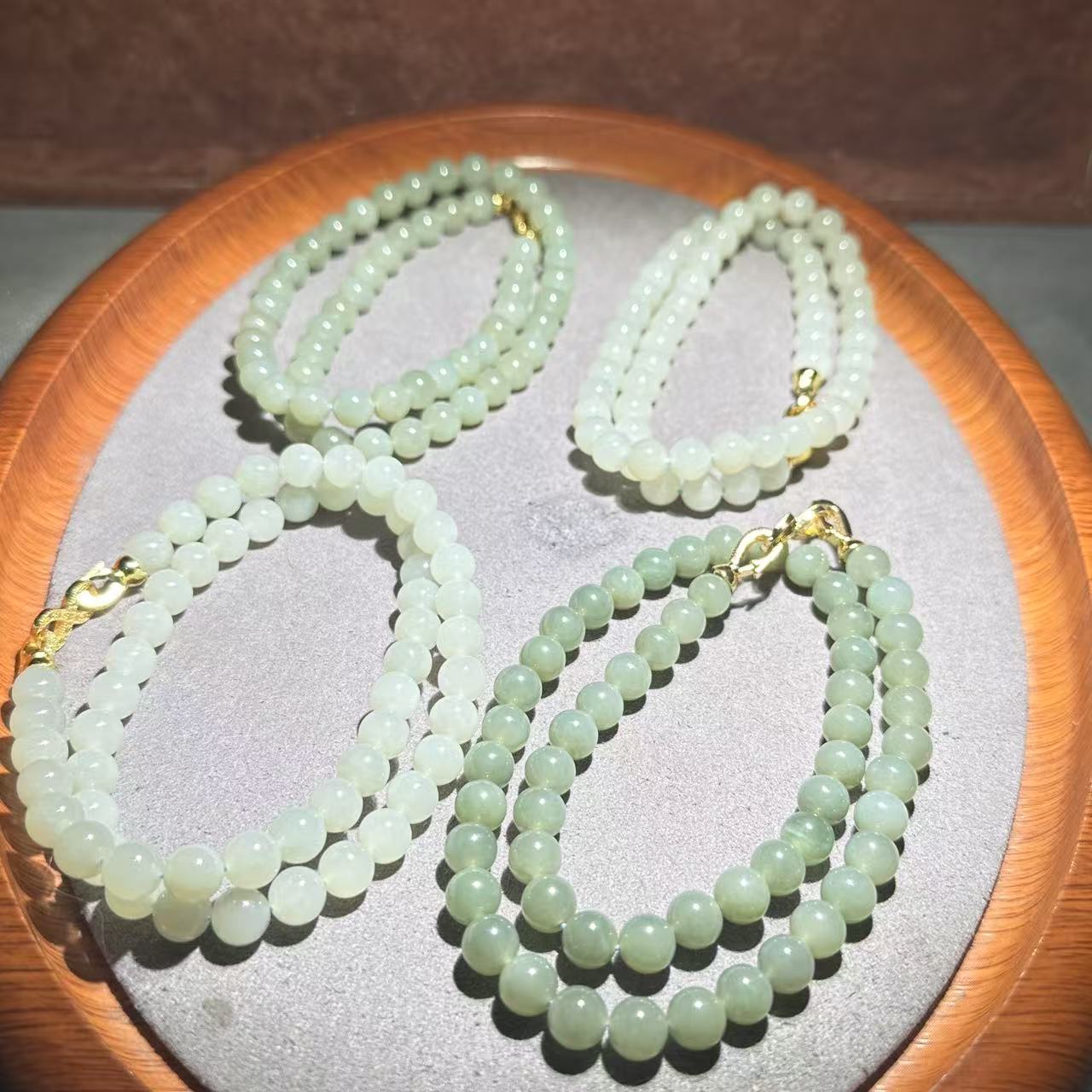 【张老斯珠宝】ysc74天然和田玉卡8项链（多样性发货 拍一发一）