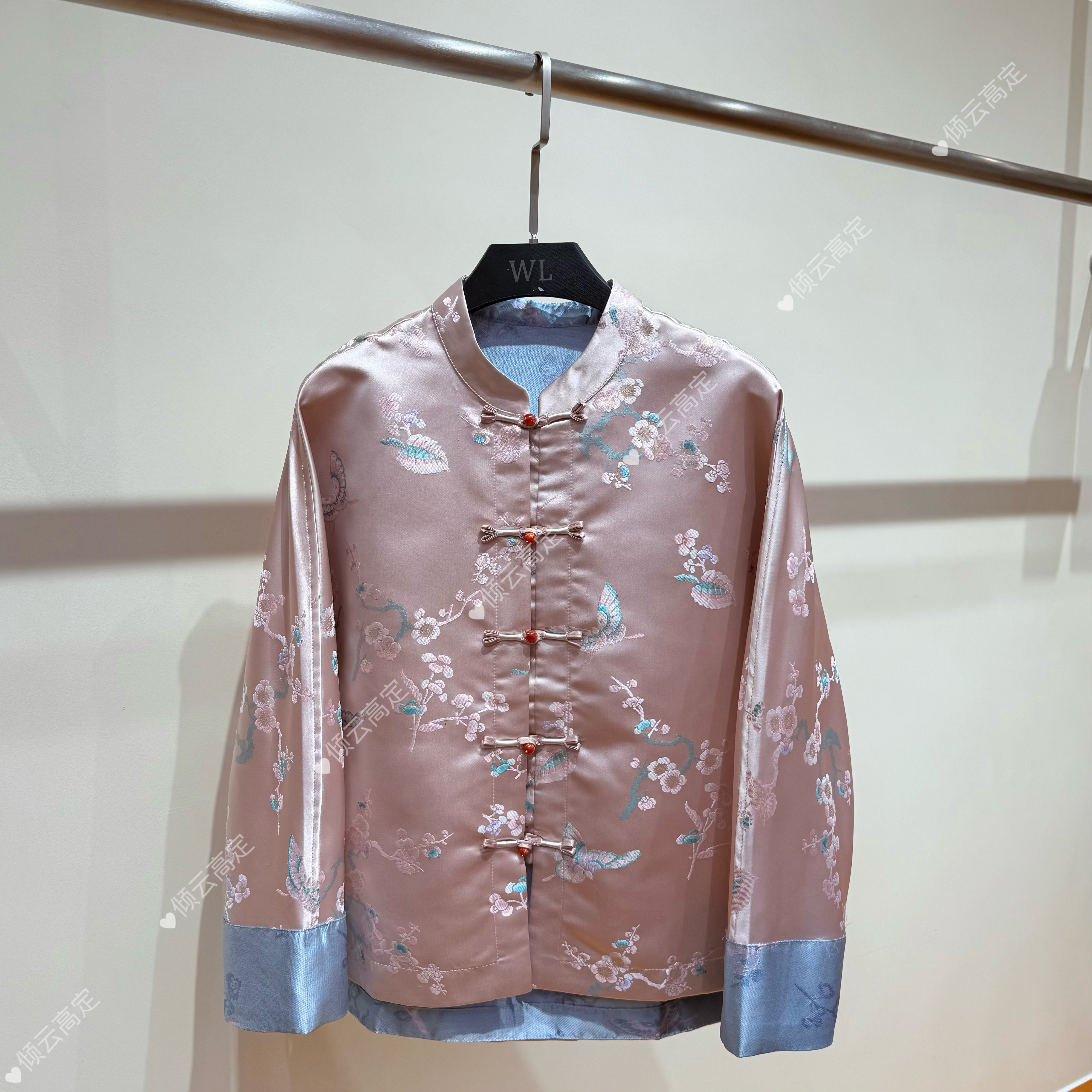 【倾云】新款高端气质宋锦休闲重磅国风外套 KK1207