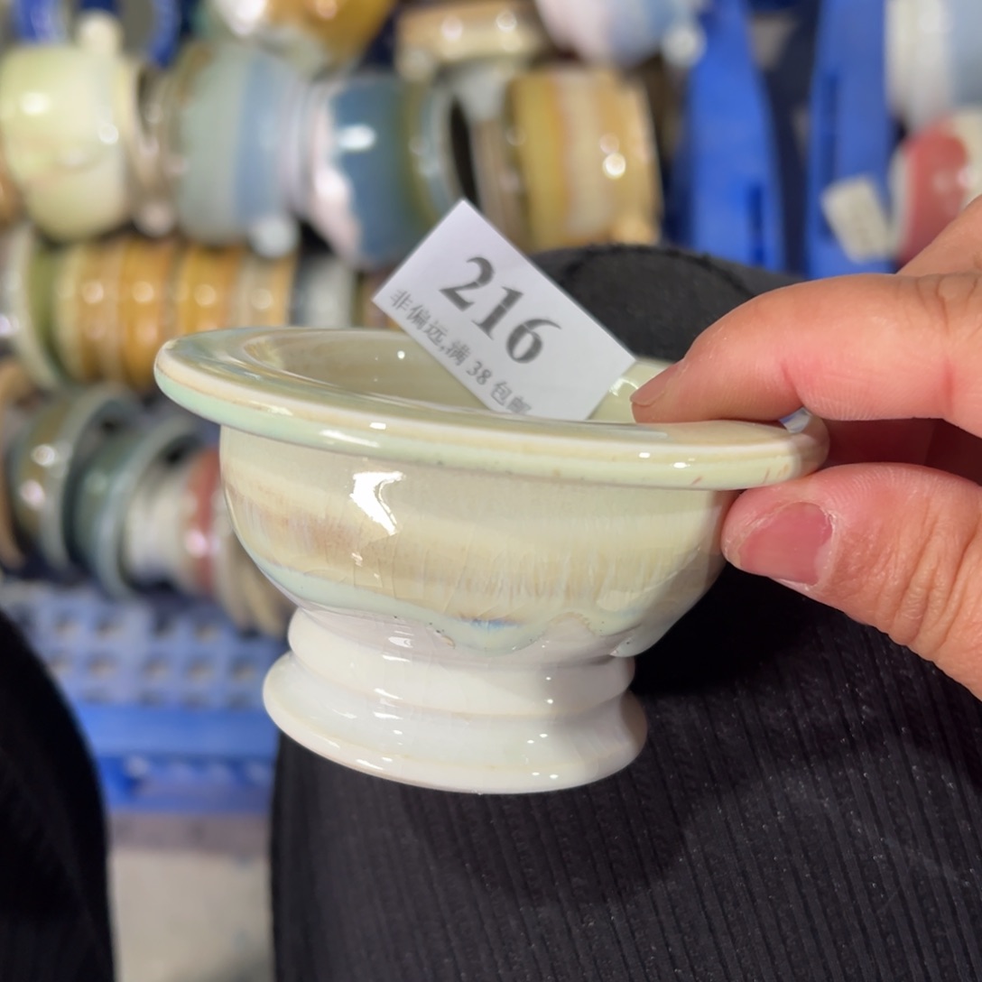 红陶景德镇手工花盆