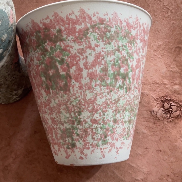 红泥花盆口径30高度30一只正品