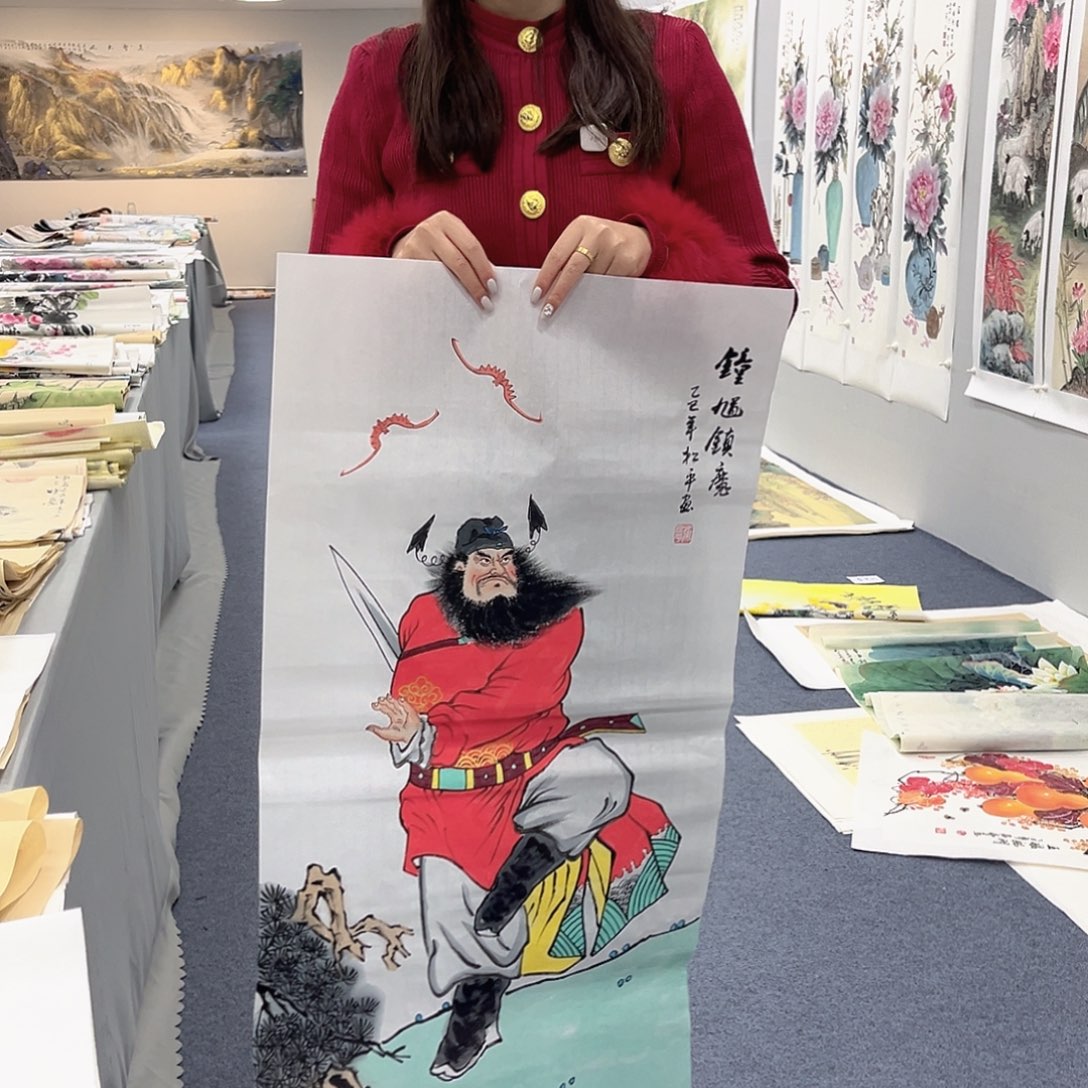 国画纯手绘字画作品