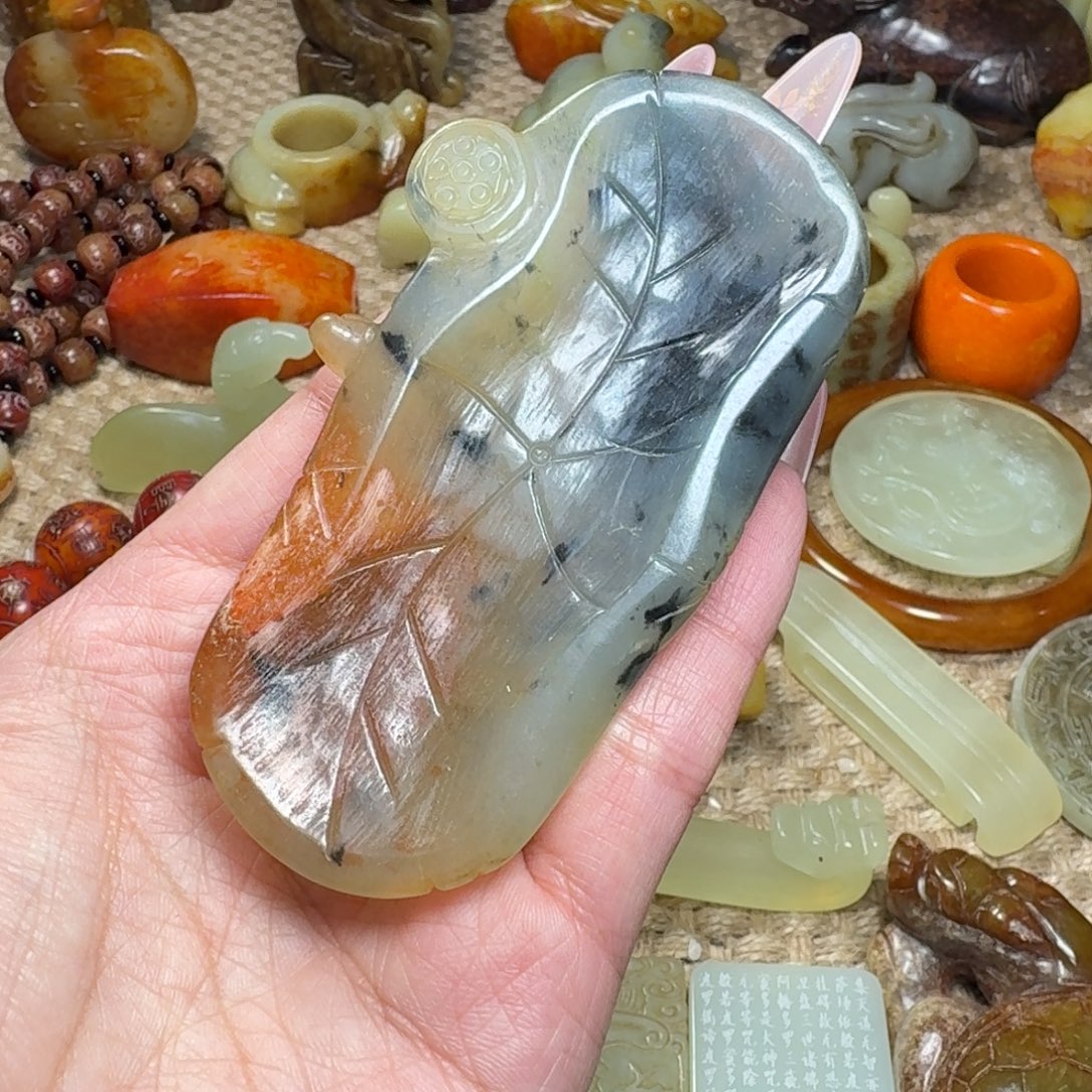 白玉菩提吊坠挂件