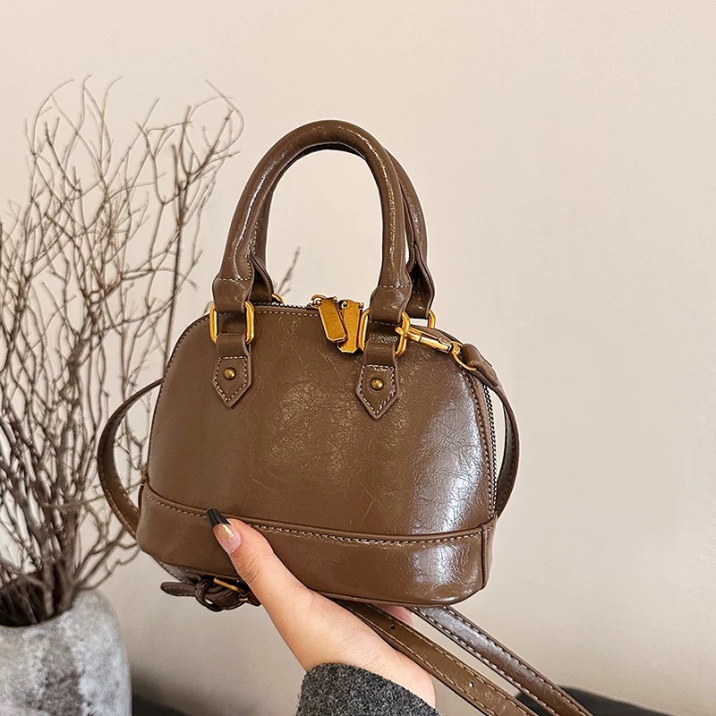 D-P-B0524包包休闲单肩手提款气质熟女小众百搭