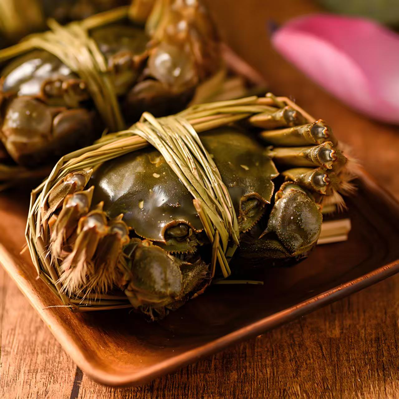 【活蟹】21苏州大闸蟹 5.0-4.7两公3只 4.0-3.7两母3只 送两只共8只