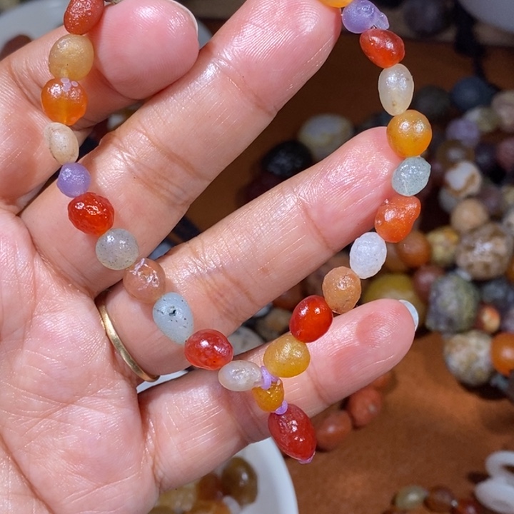 玛瑙/玉髓珠宝半成品未镶嵌风