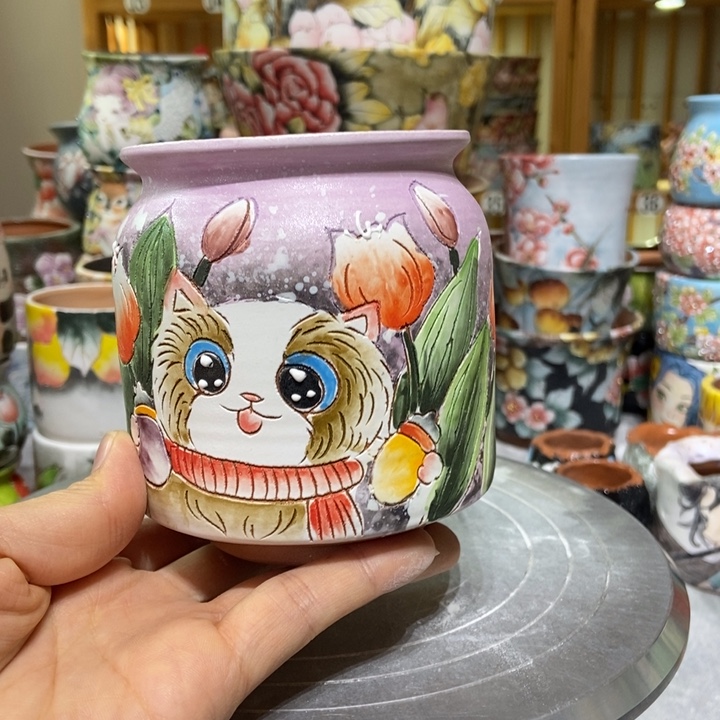 景德镇艺术手绘作品