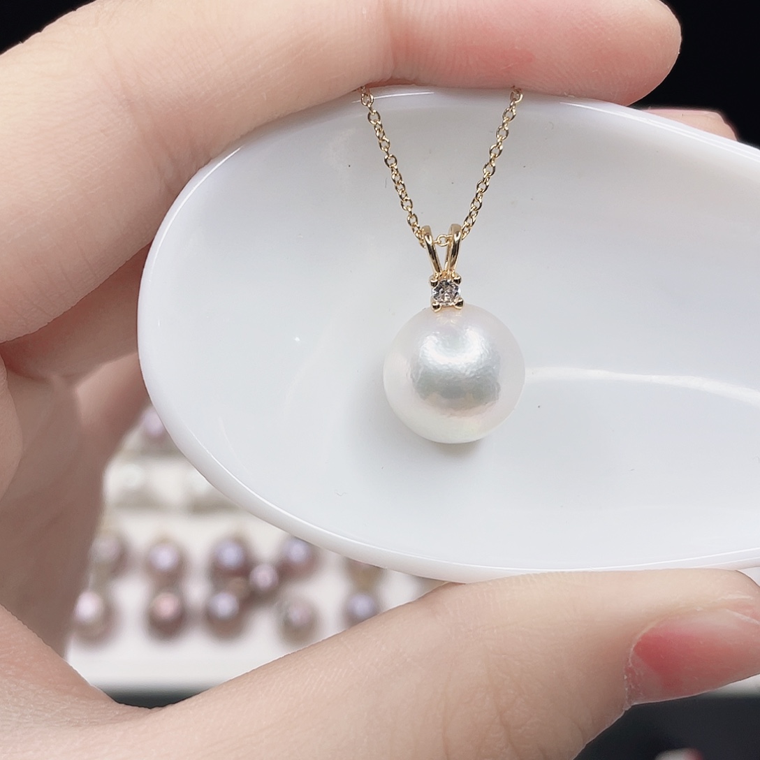 合金吊坠(赠链)淡水珍珠